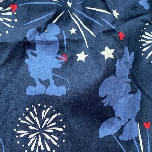 Torrid x Disney Americana Mickey And Friends Blue Mini Poplin Skater Skirt 1 NWT - Picture 9 of 10